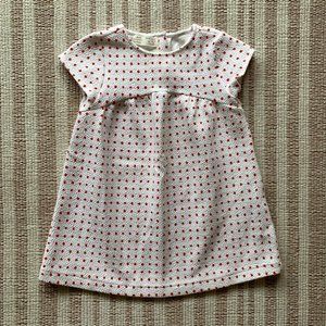 ZARA Baby Girl Jacquard Polka Dot Dress